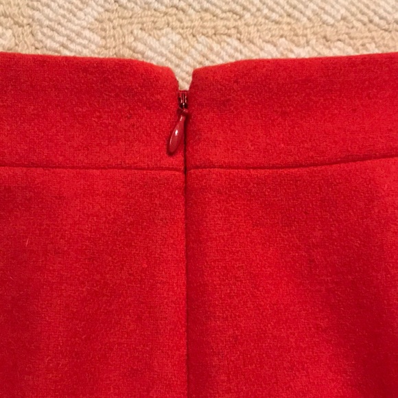 J.Crew Felted Wool Mini Skirt, size 00 - Picture 6 of 6